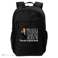 Your A Great Mom Donald Trump Backpack thumb 0