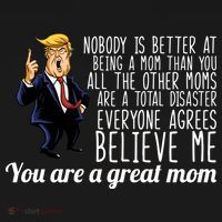 Your A Great Mom Donald Trump Bucket Hat thumb 4
