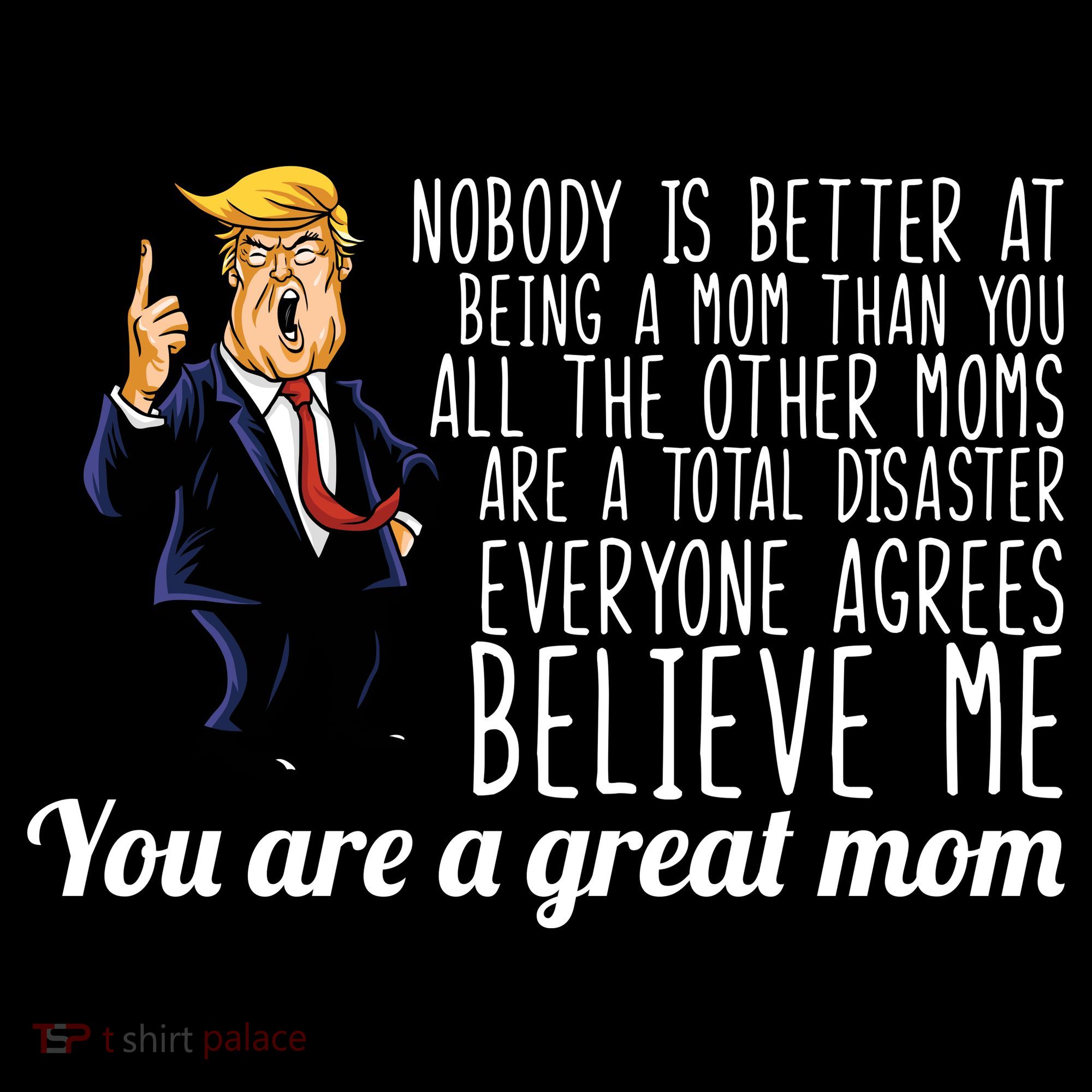 Your A Great Mom Donald Trump Ornament