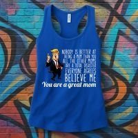 Your A Great Mom Donald Trump Women's Tank Top thumb 3