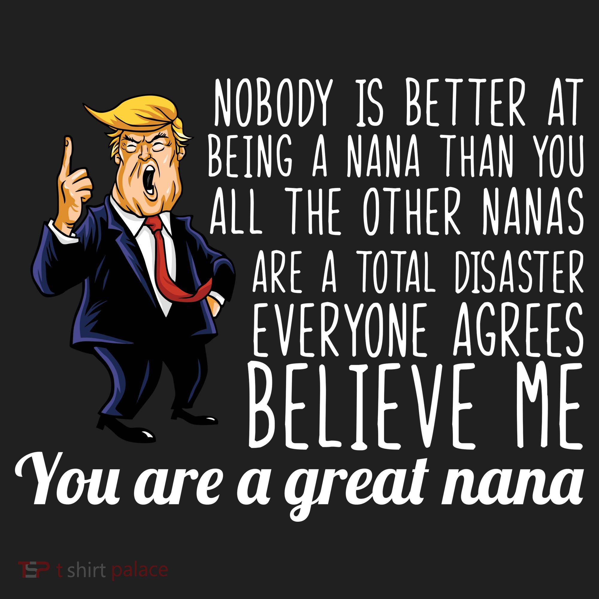 Your A Great Nana Donald Trump Comfort Colors Boxy T-Shirt