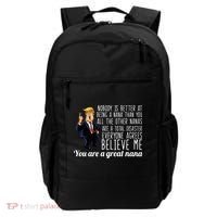 Your A Great Nana Donald Trump Backpack thumb 0