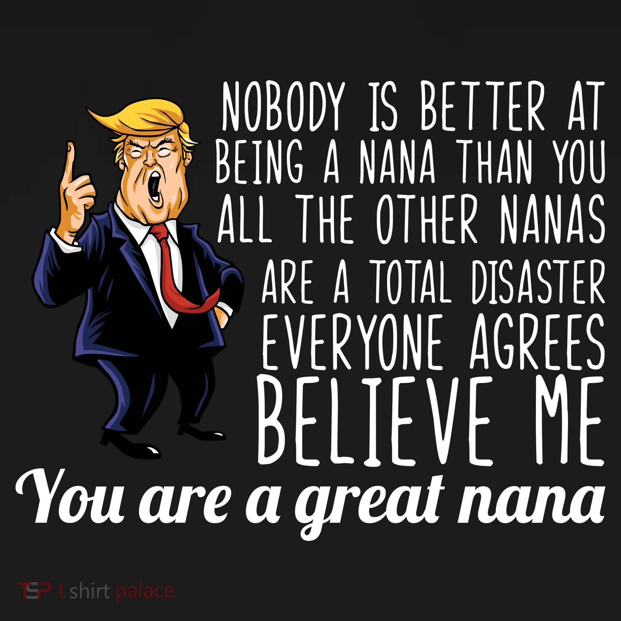 Your A Great Nana Donald Trump Ornament