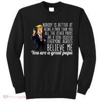 Your A Great Papa Donald Trump Sweatshirt thumb 0