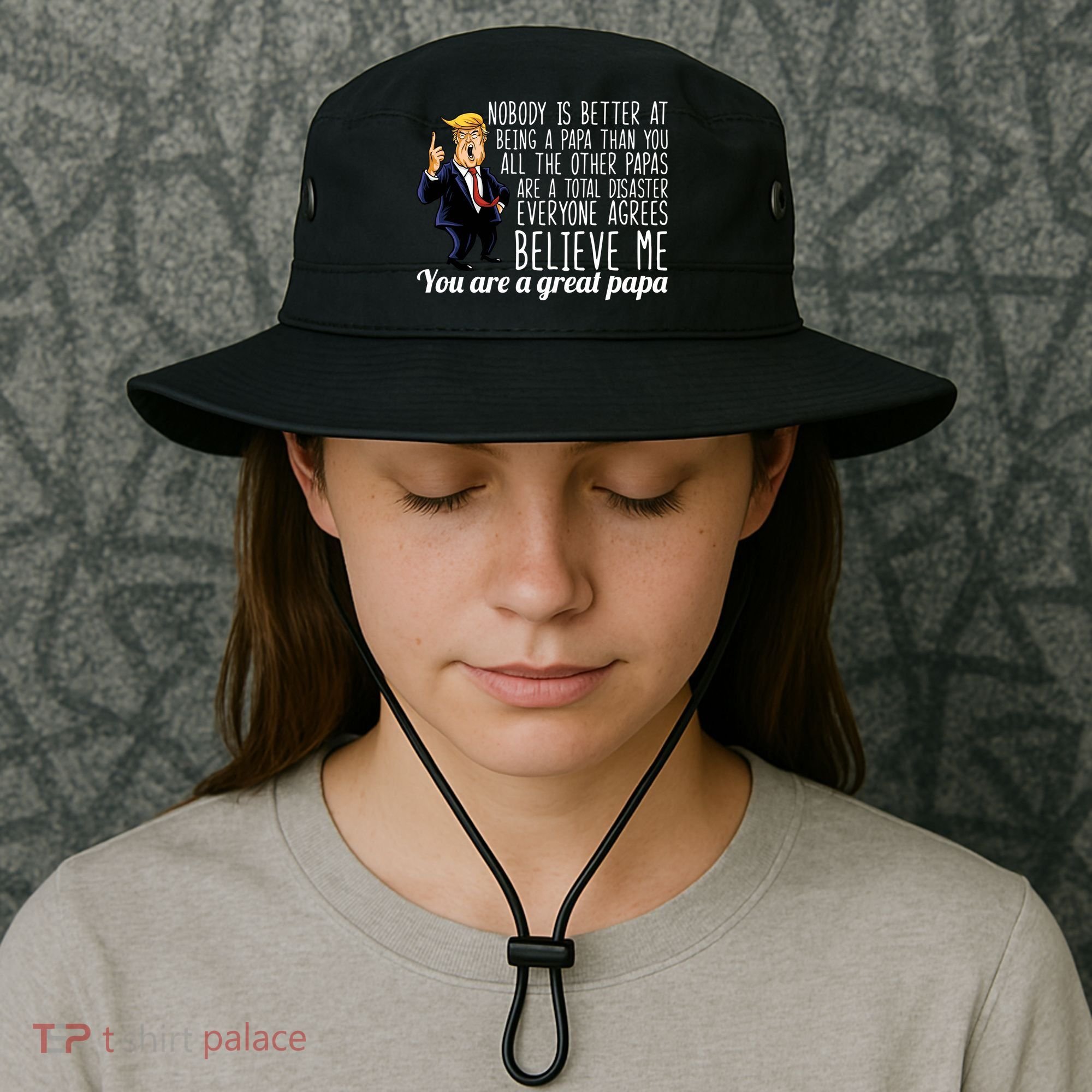 Your A Great Papa Donald Trump Bucket Hat