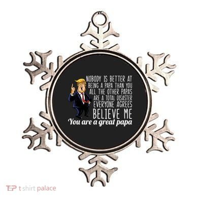 Your A Great Papa Donald Trump Ornament