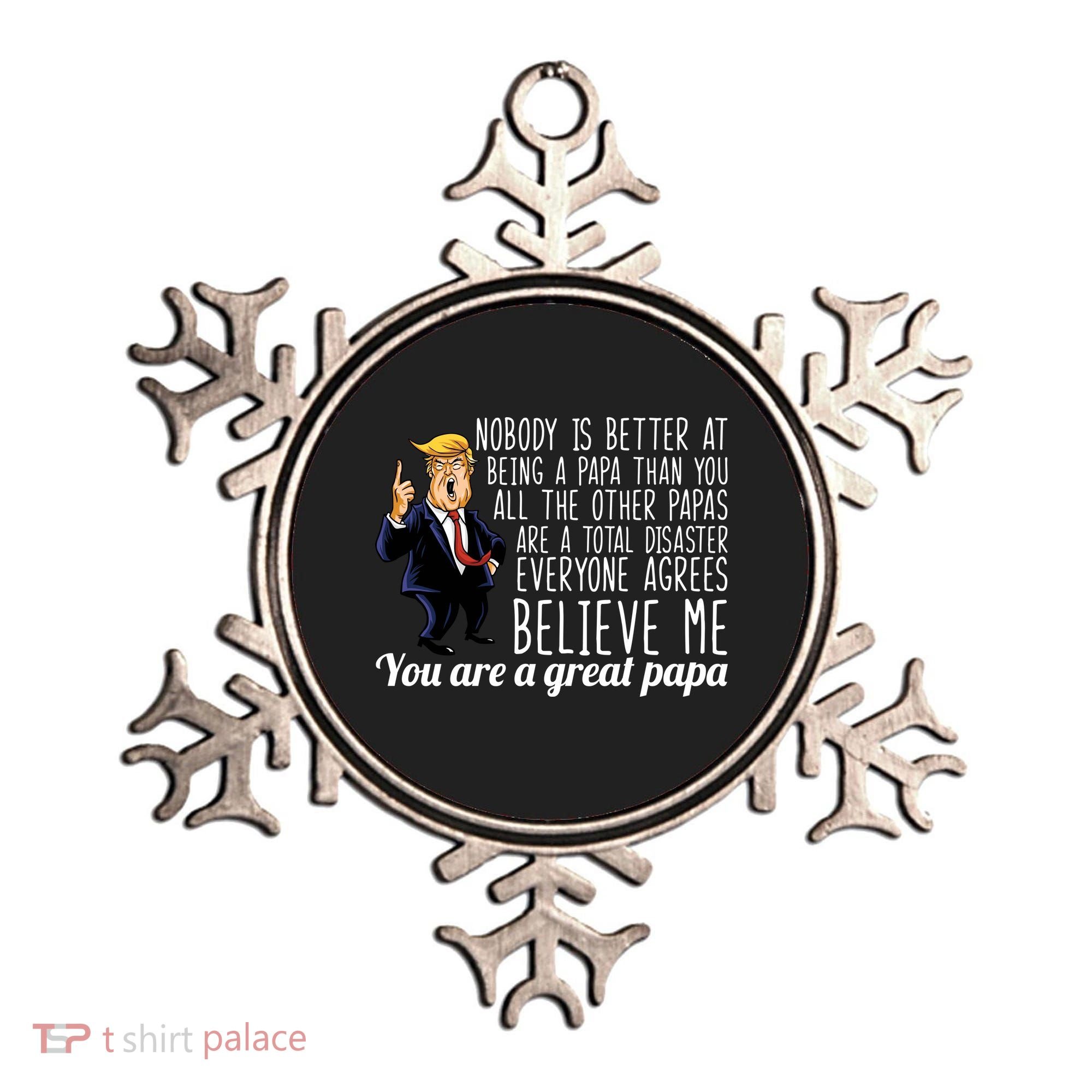 Your A Great Papa Donald Trump Ornament