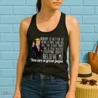 Your A Great Papa Donald Trump Women's Tank Top thumb 2
