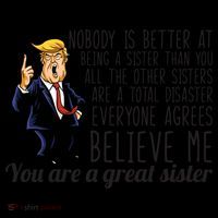 Your A Great Sister Donald Trump Coffee Mug thumb 5