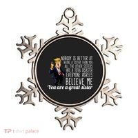 Your A Great Sister Donald Trump Ornament thumb 0
