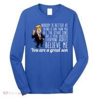 Your A Great Son Donald Trump Long Sleeve Shirt thumb 0