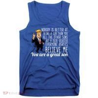 Your A Great Son Donald Trump Tank Top thumb 0