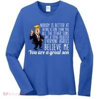 Your A Great Son Donald Trump Women's Long Sleeve Shirt thumb 0