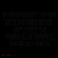 Your and You're Your an Idiot Coffee Mug thumb 5