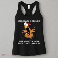 Your Crazy Is Showing Tuck That Back In Women's Tank Top thumb 3