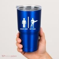 Your Dad My Superhero Dad Tumbler thumb 2