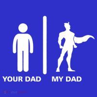 Your Dad My Superhero Dad Women's T-Shirt thumb 6
