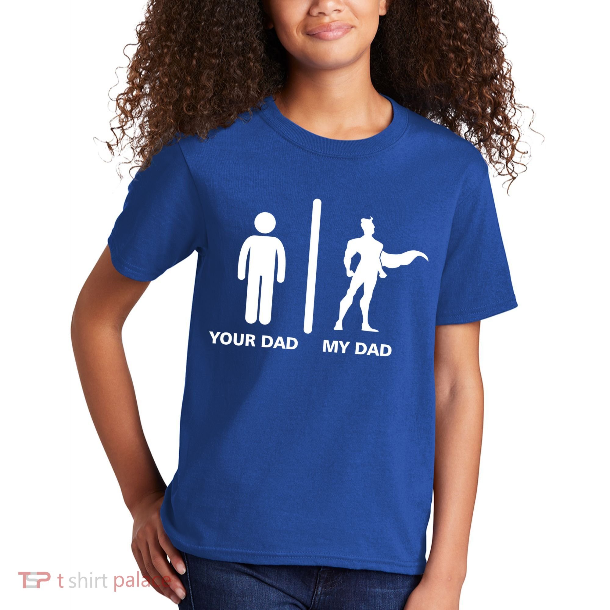Your Dad My Superhero Dad Kids T-Shirt