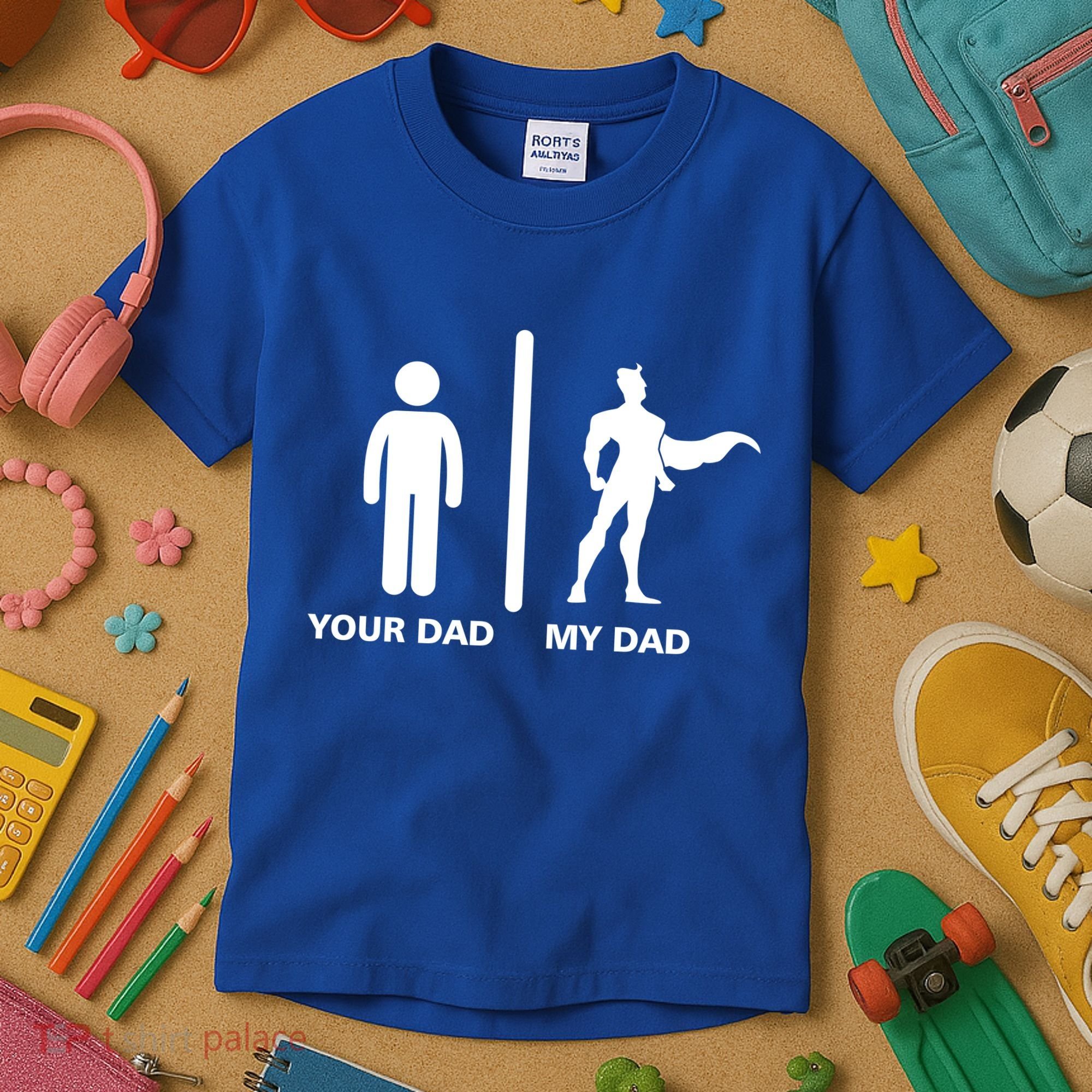 Your Dad My Superhero Dad Kids T-Shirt