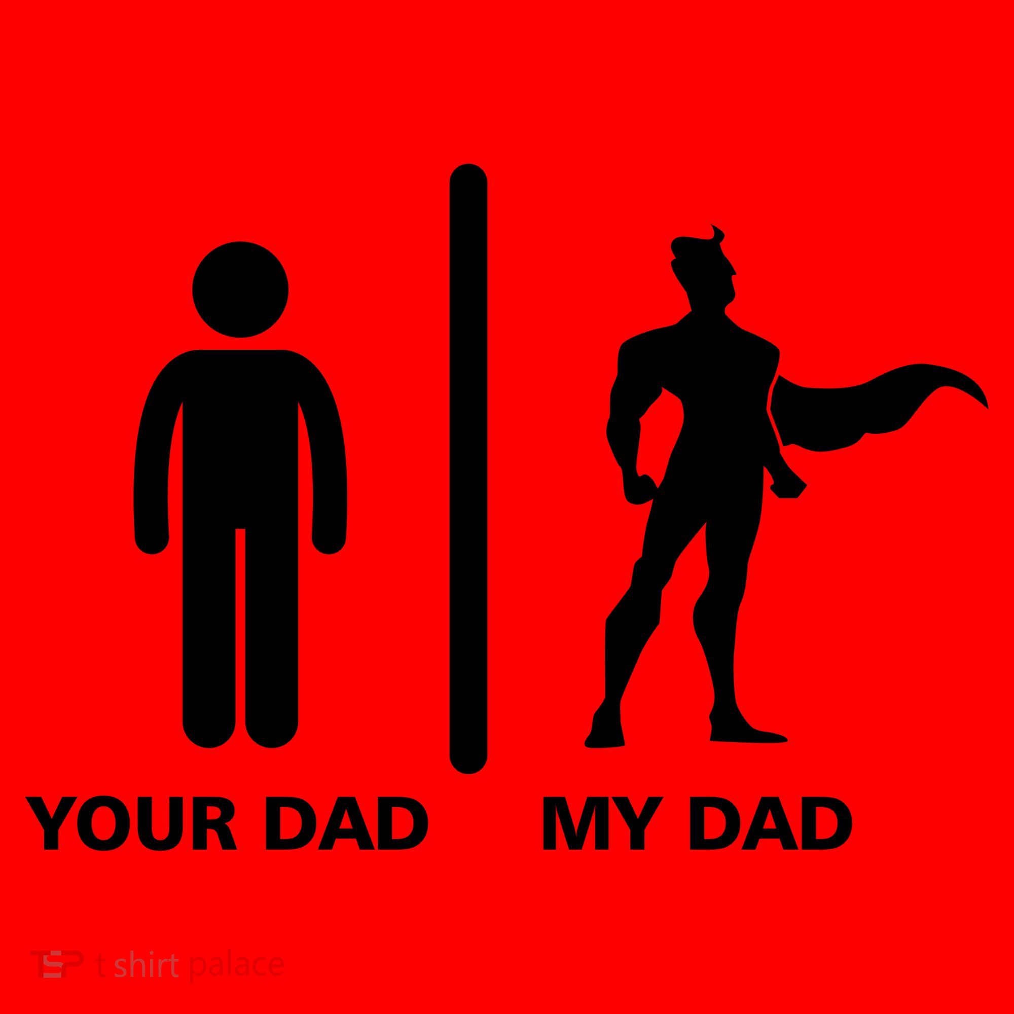 Your Dad My Superhero Dad Santa Hat