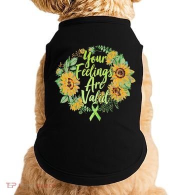 Your Feelings Are Valid Mental Health Awareness Doggie Tank