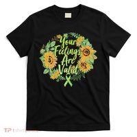 Your Feelings Are Valid Mental Health Awareness T-Shirt thumb 0