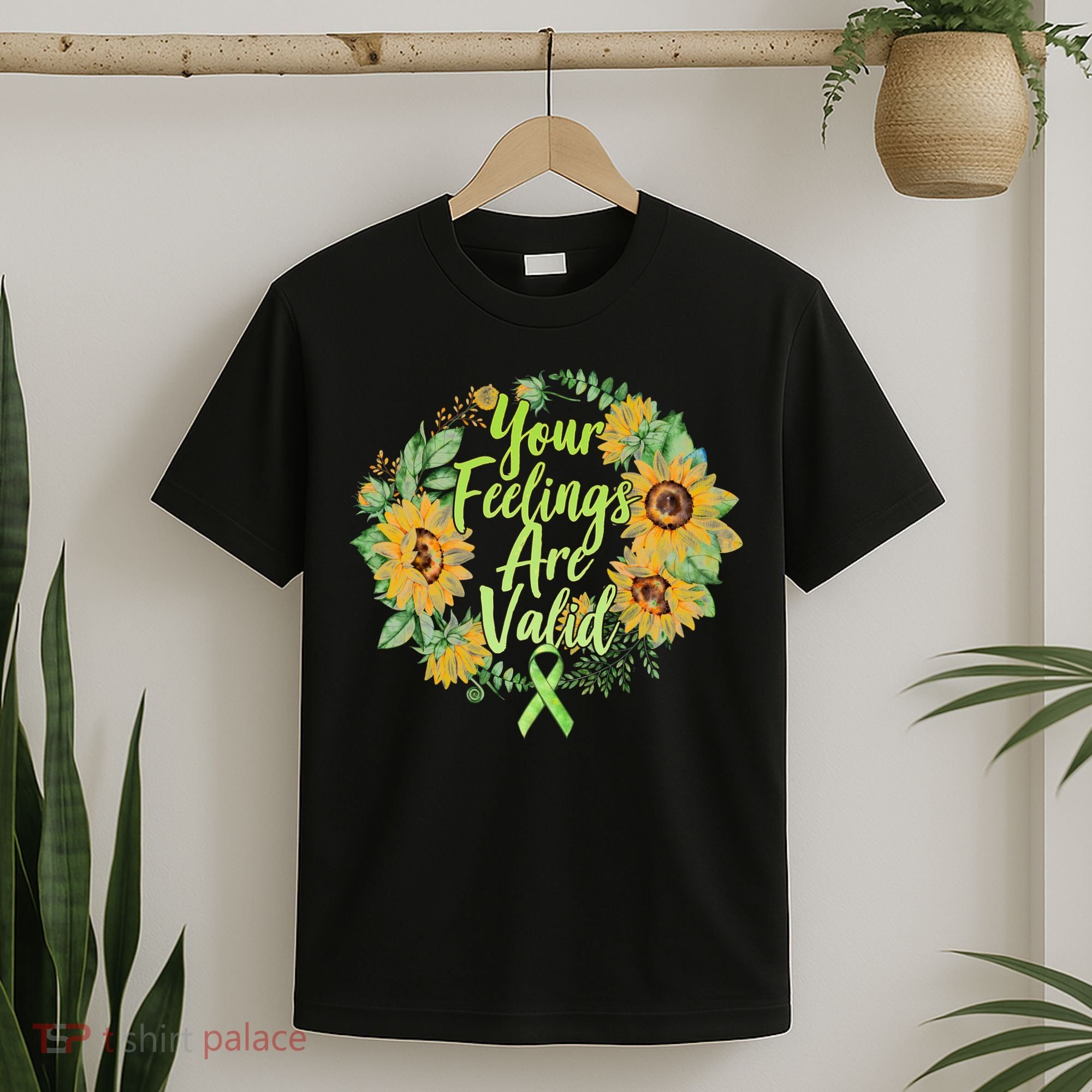 Your Feelings Are Valid Mental Health Awareness T-Shirt