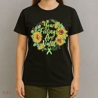 Your Feelings Are Valid Mental Health Awareness T-Shirt thumb 4