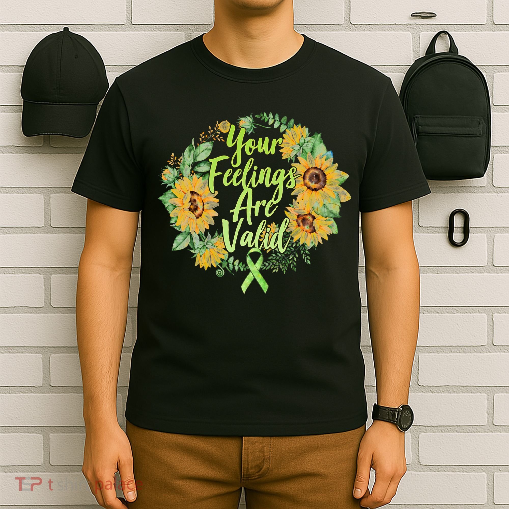 Your Feelings Are Valid Mental Health Awareness T-Shirt