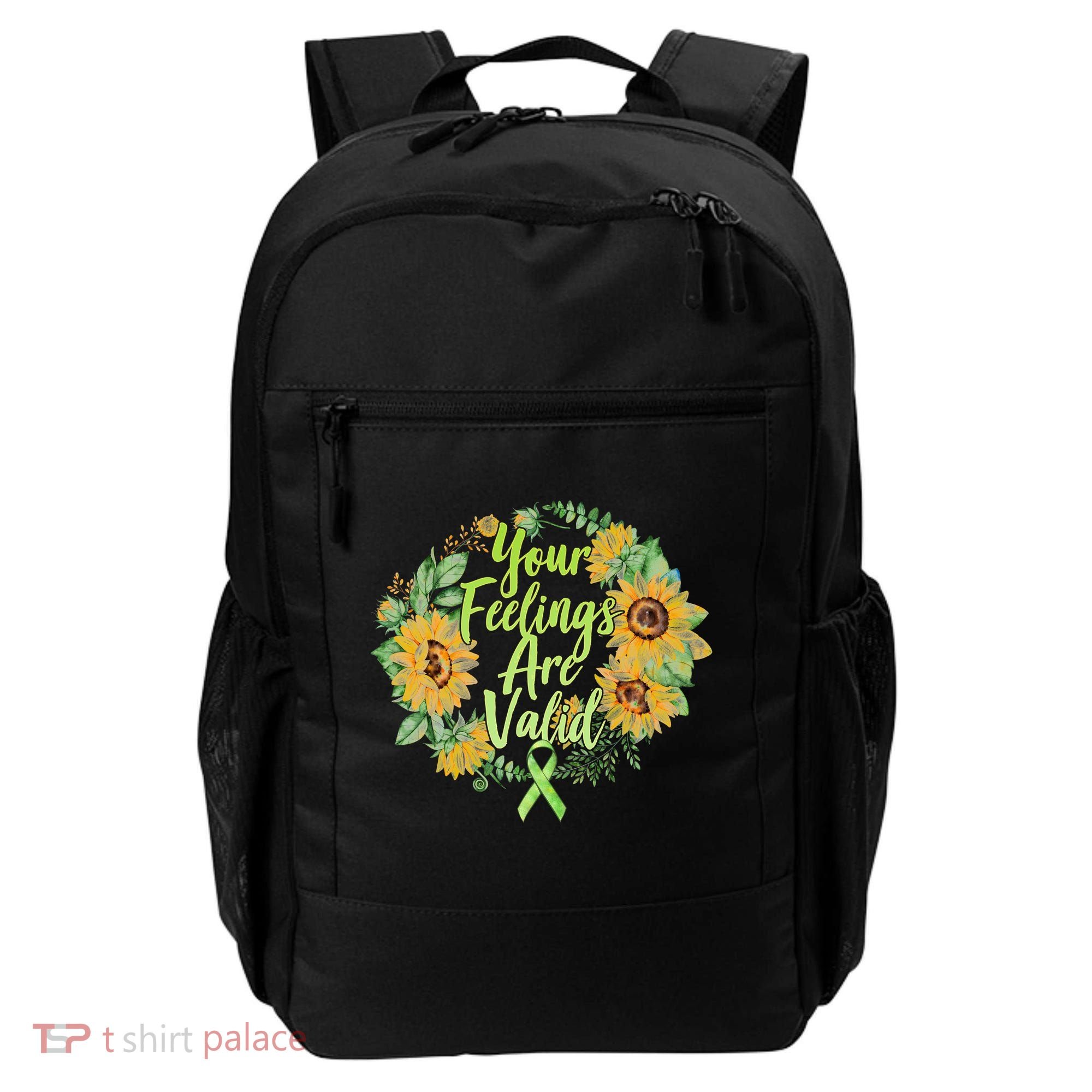 Your Feelings Are Valid Mental Health Awareness Backpack