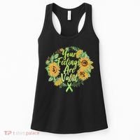Your Feelings Are Valid Mental Health Awareness Women's Tank Top thumb 0