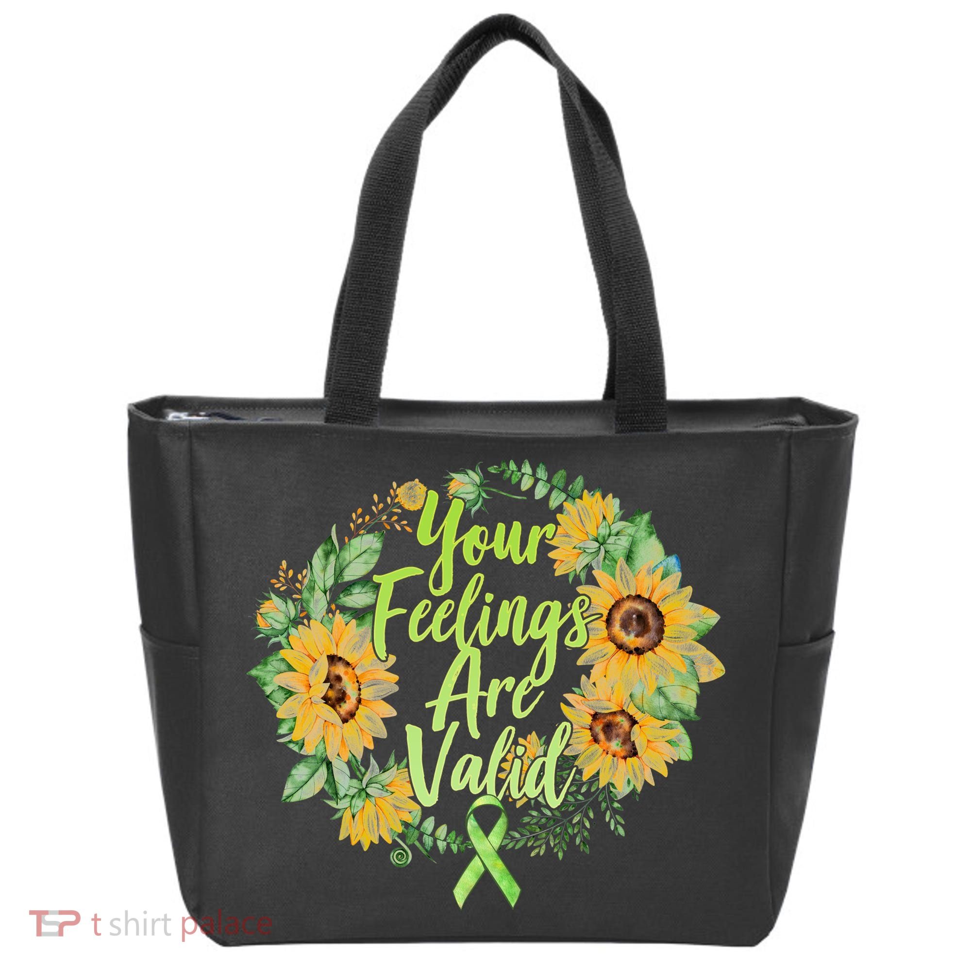 Your Feelings Are Valid Mental Health Awareness Tote Bag