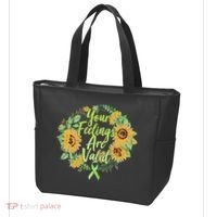 Your Feelings Are Valid Mental Health Awareness Tote Bag thumb 3