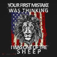 Your First Mistake Was Thinking I Was One Of The Sheep Doggie Tank thumb 4