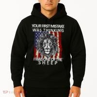 Your First Mistake Was Thinking I Was One Of The Sheep Hoodie thumb 2