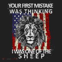 Your First Mistake Was Thinking I Was One Of The Sheep Beanie thumb 2