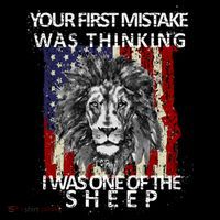 Your First Mistake Was Thinking I Was One Of The Sheep Coaster thumb 2