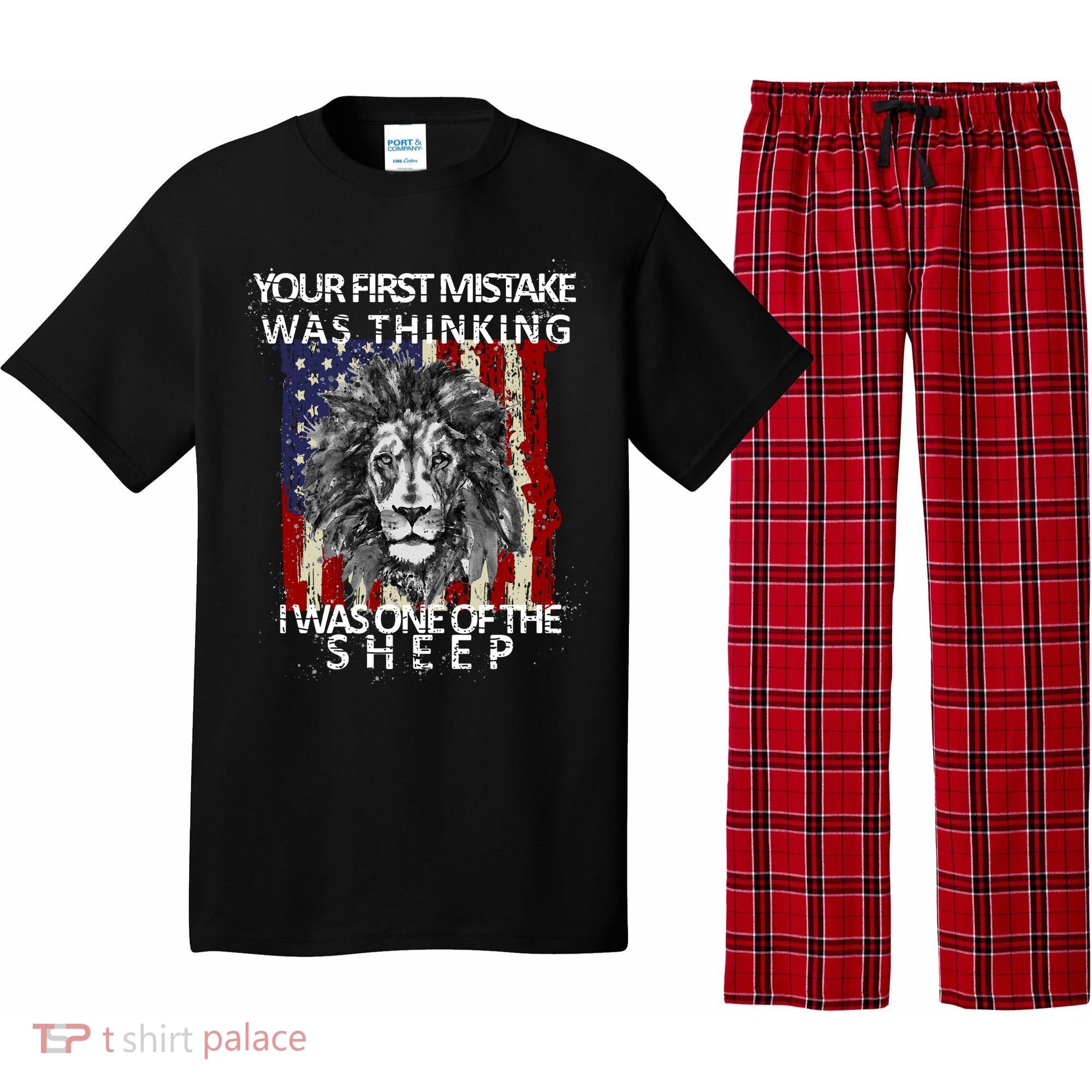 Your First Mistake Was Thinking I Was One Of The Sheep Pajama Set