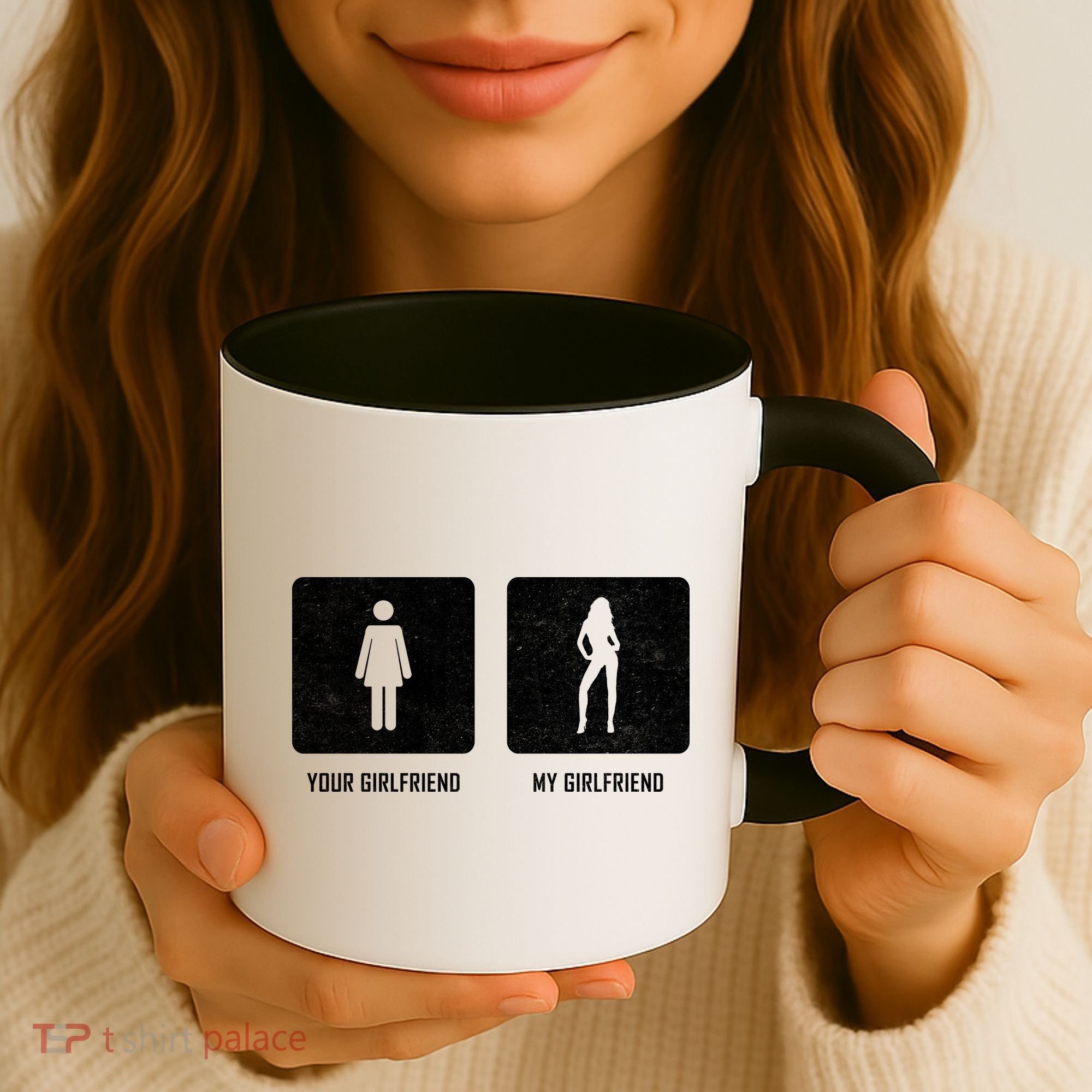 Your Girlfriend My Girlfriend  Coffee Mug