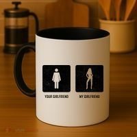 Your Girlfriend My Girlfriend  Coffee Mug thumb 4