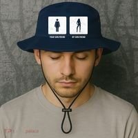 Your Girlfriend My Girlfriend  Bucket Hat thumb 2