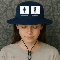 Your Girlfriend My Girlfriend  Bucket Hat thumb 3