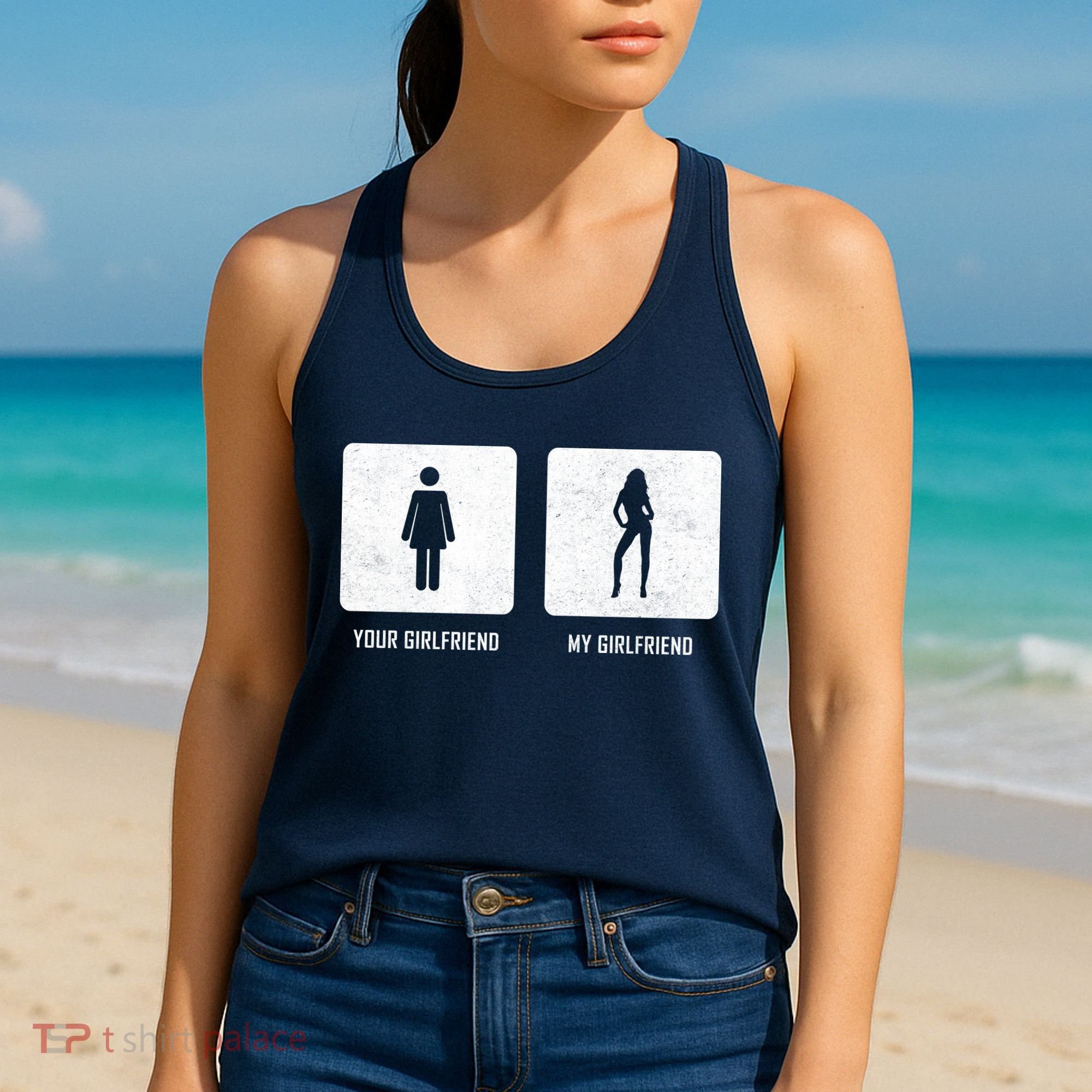 Your Girlfriend My Girlfriend  Women's Tank Top