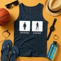 Your Girlfriend My Girlfriend  Tank Top thumb 4