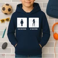 Your Girlfriend My Girlfriend  Kids Hoodie thumb 2