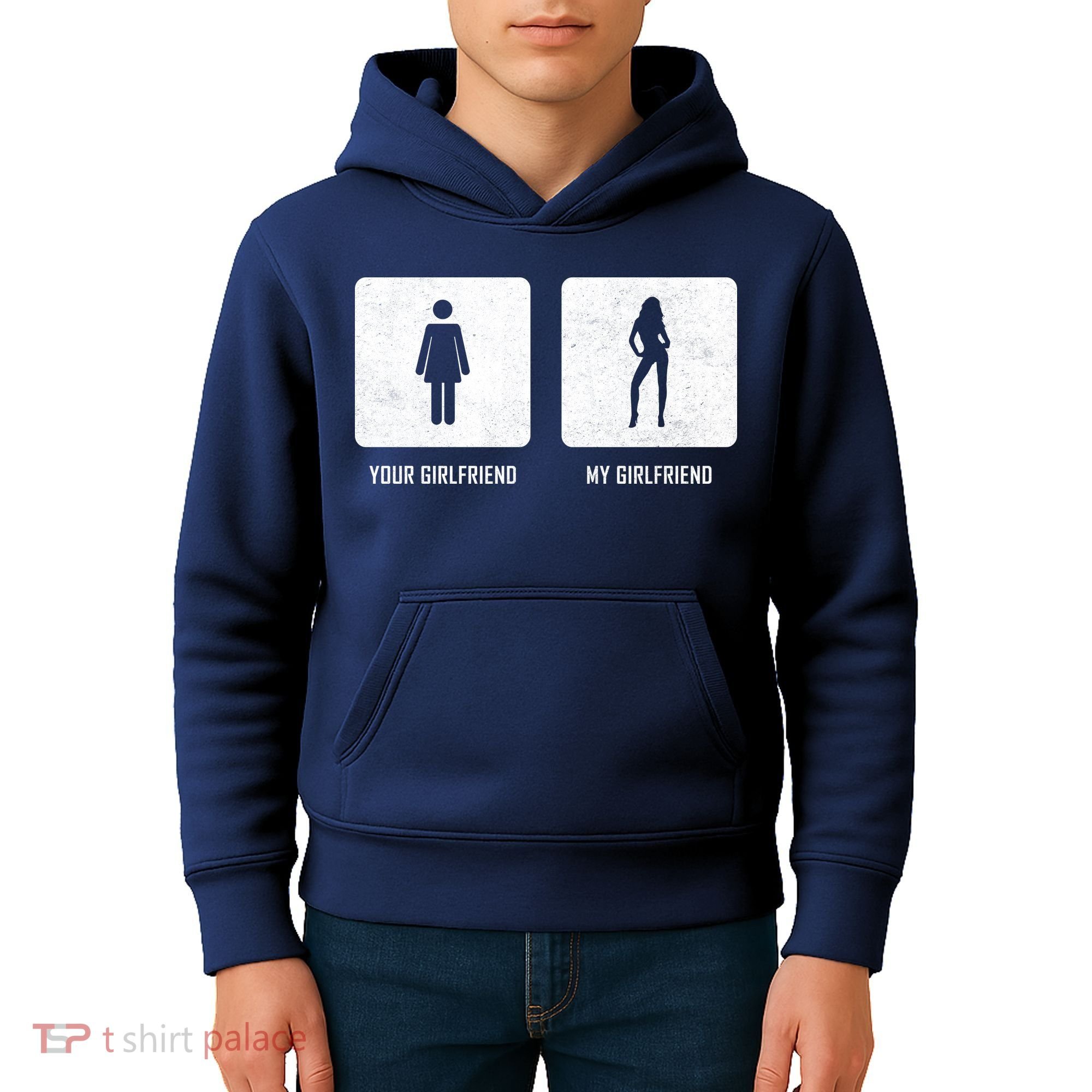 Your Girlfriend My Girlfriend  Kids Hoodie