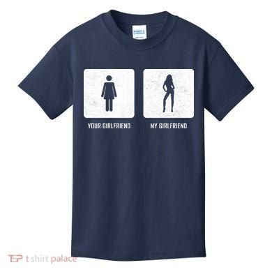 Your Girlfriend My Girlfriend  Kids T-Shirt