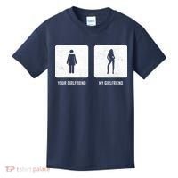 Your Girlfriend My Girlfriend  Kids T-Shirt thumb 0