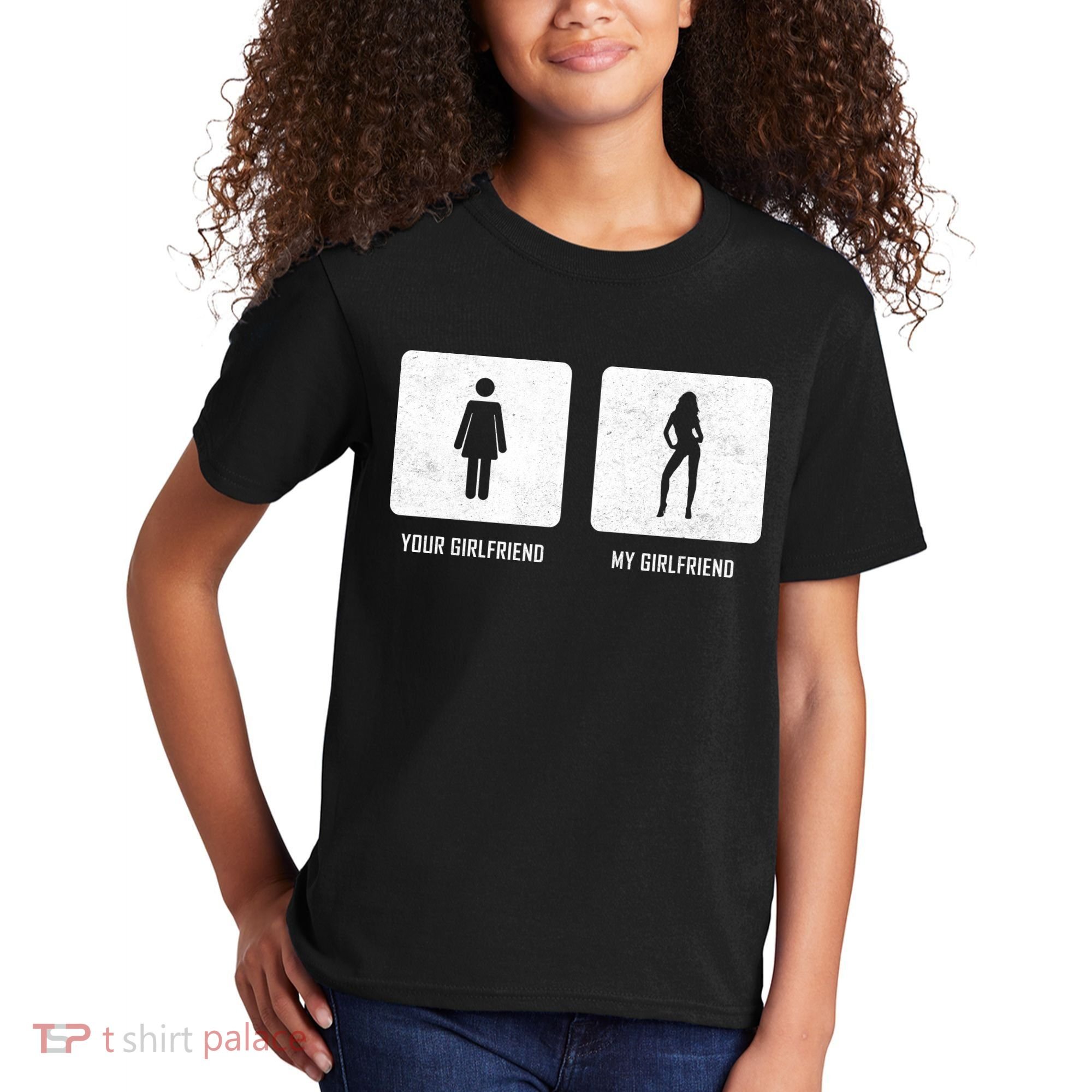 Your Girlfriend My Girlfriend  Kids T-Shirt