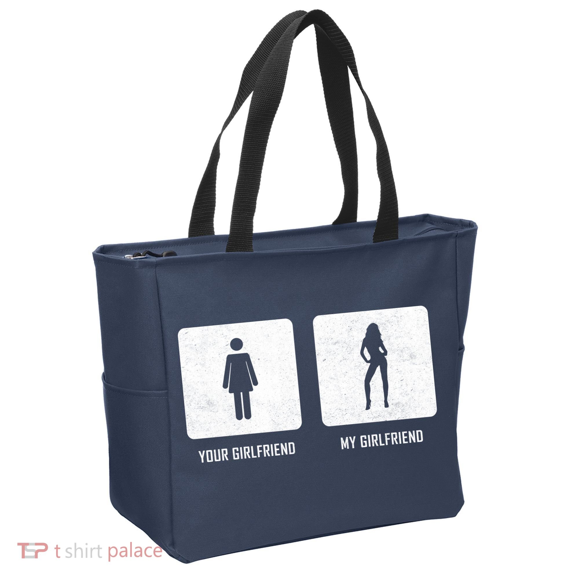 Your Girlfriend My Girlfriend  Tote Bag